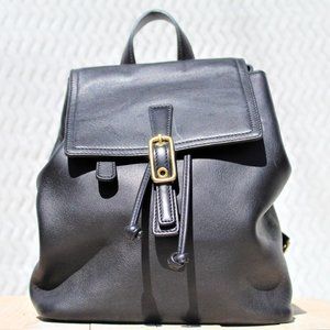 Coach Black Leather Backpack, NWOT, Womens Bag